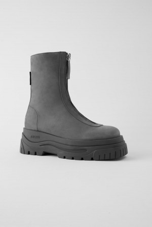Axel Arigato Blyde Zip Boot レディース Blyde 暗グレー | QD84-5234E9