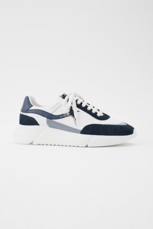 Axel Arigato Genesis Stripe B Bird Runner メンズ Genesis 白 青 | TW08-3518M0