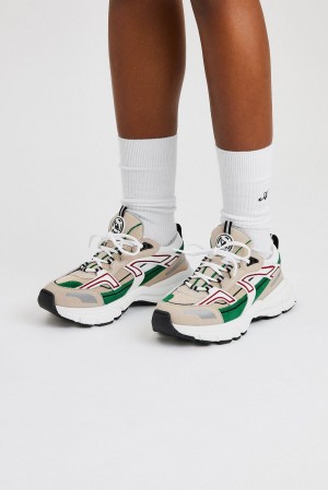 Axel Arigato Marathon R-Trail レディース Marathon ベージュ 緑 | RP23-4243M3